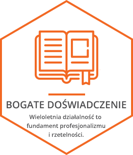 Bogate doświadczenie w branży Bogate doświadczenie ikona