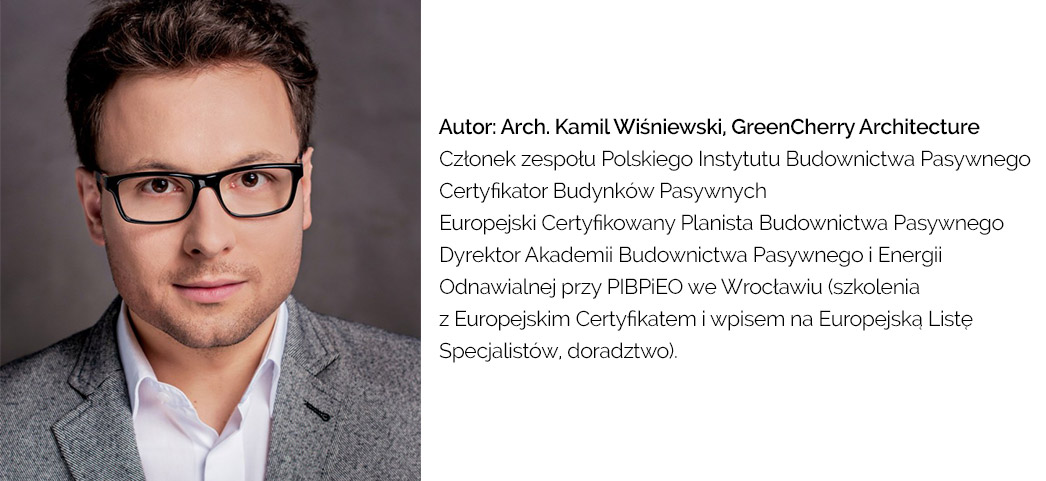 Architekt, ekspert od budownictwa pasywnego Kamil Wiśniewski